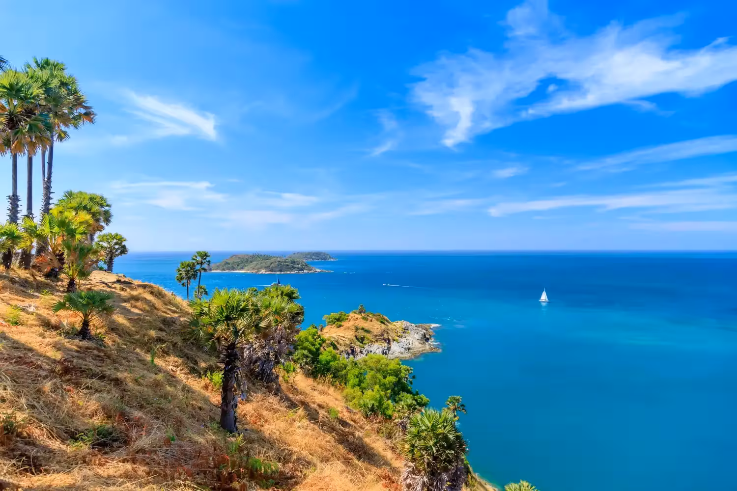 Thailand coastline and airport transfer destination